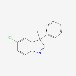 5-Chloro-3-methyl-3-phenyl-3H-indole