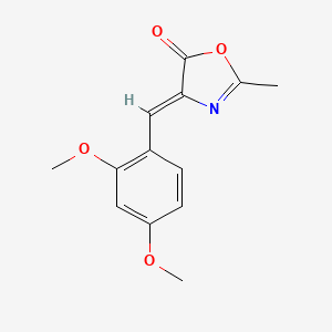 (Z)-4-(2,4-Dimethoxybenzylidene)-2-methyloxazol-5(4H)-one