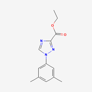 ethyl 1-(3,5-dimethylphenyl)-1H-1,2,4-triazole-3-carboxylate