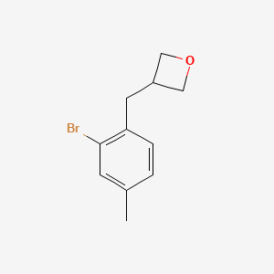 3-(2-Bromo-4-methylbenzyl)oxetane