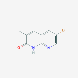 6-Bromo-3-methyl-1,8-naphthyridin-2(1H)-one