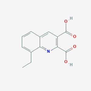 8-Ethylquinoline-2,3-dicarboxylic acid