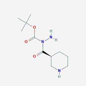 (S)-tert-Butyl 1-(piperidine-3-carbonyl)hydrazinecarboxylate