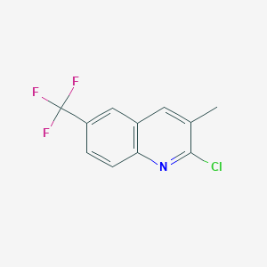 2-Chloro-3-methyl-6-(trifluoromethyl)quinoline