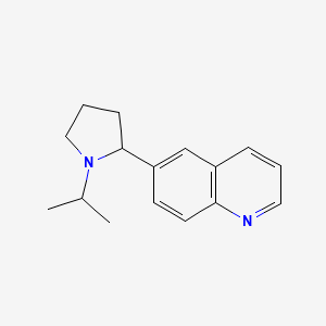 6-(1-Isopropylpyrrolidin-2-yl)quinoline