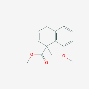 Ethyl 8-methoxy-1-methyl-1,4-dihydronaphthalene-1-carboxylate