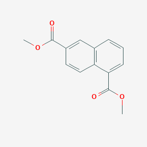 molecular formula C14H12O4 B11869004 1,6-Naphthalenedicarboxylic acid, dimethyl ester CAS No. 16144-94-8