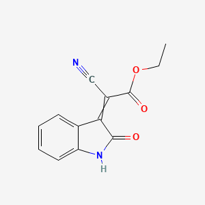 (Z)-Ethyl 2-cyano-2-(2-oxoindolin-3-ylidene)acetate