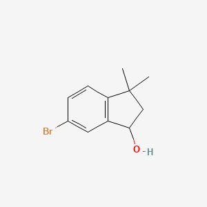 6-Bromo-3,3-dimethyl-2,3-dihydro-1H-inden-1-ol