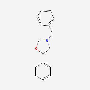 3-Benzyl-5-phenyloxazolidine