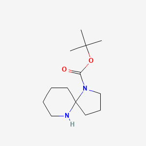 molecular formula C13H24N2O2 B11869611 tert-Butyl 1,6-diazaspiro[4.5]decane-1-carboxylate CAS No. 1334499-60-3