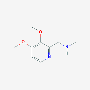 molecular formula C9H14N2O2 B1186983 1-(3,4-dimethoxypyridin-2-yl)-N-methylmethanamine 