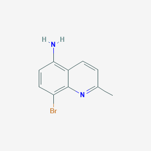 8-Bromo-2-methylquinolin-5-amine