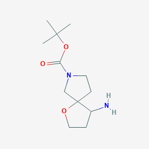 tert-Butyl 4-amino-1-oxa-7-azaspiro[4.4]nonane-7-carboxylate