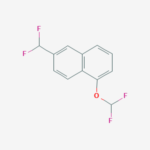 1-(Difluoromethoxy)-6-(difluoromethyl)naphthalene