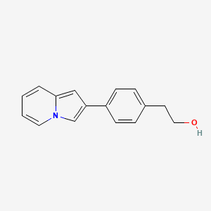 2-(4-(Indolizin-2-yl)phenyl)ethanol