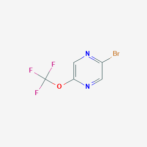 2-Bromo-5-(trifluoromethoxy)pyrazine