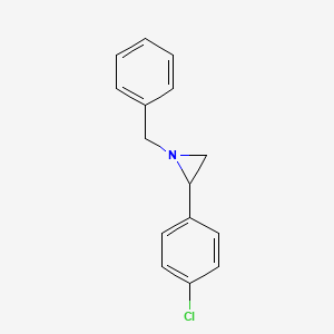 1-Benzyl-2-(4-chlorophenyl)aziridine