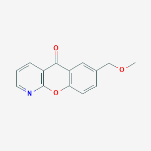 7-(Methoxymethyl)-5H-[1]benzopyrano[2,3-b]pyridin-5-one