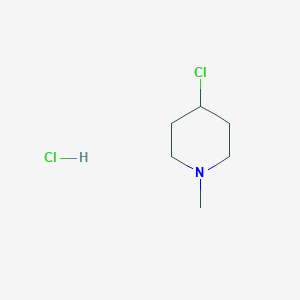 molecular formula C6H13Cl2N B118708 4-氯-1-甲基哌啶盐酸盐 CAS No. 5382-23-0