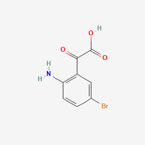 2-(2-Amino-5-bromophenyl)-2-oxoacetic acid