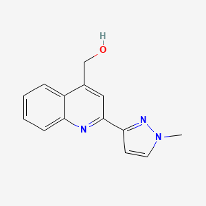 (2-(1-Methyl-1H-pyrazol-3-yl)quinolin-4-yl)methanol