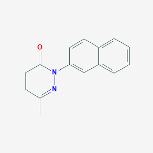 6-Methyl-2-(naphthalen-2-yl)-4,5-dihydropyridazin-3(2H)-one