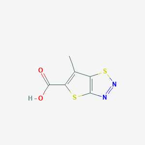 6-Methylthieno[2,3-D][1,2,3]thiadiazole-5-carboxylic acid