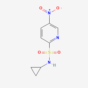 N-cyclopropyl-5-nitropyridine-2-sulfonamide