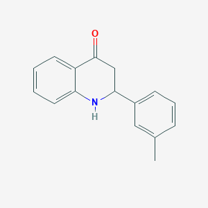 2-(m-Tolyl)-2,3-dihydroquinolin-4(1H)-one