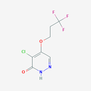 4-Chloro-5-(3,3,3-trifluoropropoxy)pyridazin-3(2H)-one