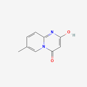 molecular formula C9H8N2O2 B1187134 2-hydroxy-7-methyl-4H-pyrido[1,2-a]pyrimidin-4-one 