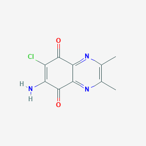 6-Amino-7-chloro-2,3-dimethylquinoxaline-5,8-dione