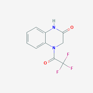 4-(2,2,2-Trifluoroacetyl)-3,4-dihydroquinoxalin-2(1H)-one