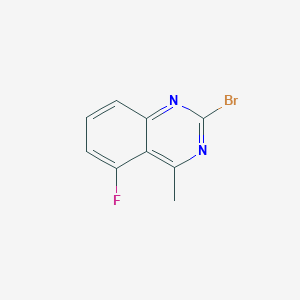 2-Bromo-5-fluoro-4-methylquinazoline