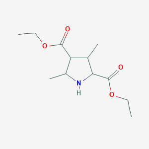 Diethyl 3,5-dimethylpyrrolidine-2,4-dicarboxylate