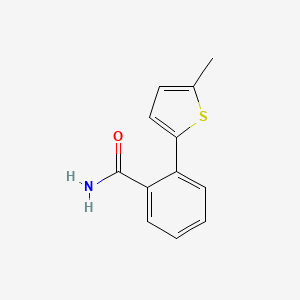 molecular formula C12H11NOS B1187153 2-(5-Methyl-2-thienyl)benzamide 