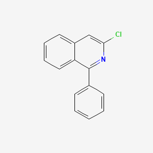 molecular formula C15H10ClN B11871540 3-Chloro-1-phenylisoquinoline CAS No. 89721-07-3