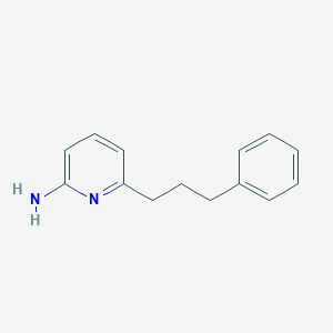 6-(3-Phenylpropyl)-2-pyridinamine