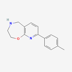 8-(p-Tolyl)-2,3,4,5-tetrahydropyrido[3,2-f][1,4]oxazepine