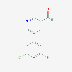 5-(3-Chloro-5-fluorophenyl)nicotinaldehyde