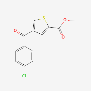 Methyl 4-(4-chlorobenzoyl)-2-thiophenecarboxylate
