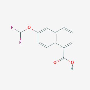 2-(Difluoromethoxy)naphthalene-5-carboxylic acid