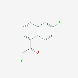 2-Chloro-1-(6-chloronaphthalen-1-yl)ethanone