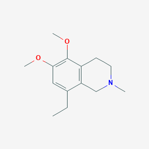 8-Ethyl-5,6-dimethoxy-2-methyl-1,2,3,4-tetrahydroisoquinoline