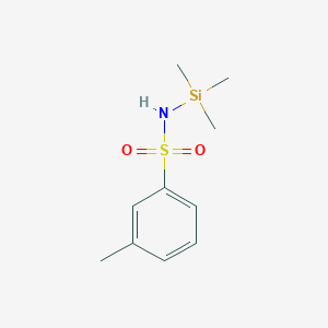 3-Methyl-N-(trimethylsilyl)benzene-1-sulfonamide