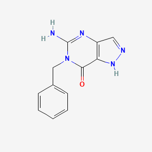 5-Amino-6-benzyl-1H-pyrazolo[4,3-d]pyrimidin-7(6H)-one