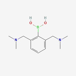 (2,6-Bis((dimethylamino)methyl)phenyl)boronic acid