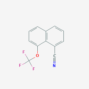 1-Cyano-8-(trifluoromethoxy)naphthalene