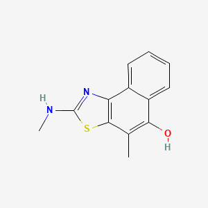 4-Methyl-2-(methylamino)naphtho[1,2-d]thiazol-5-ol